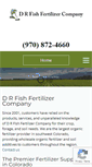 Mobile Screenshot of drfishfertilizer.com